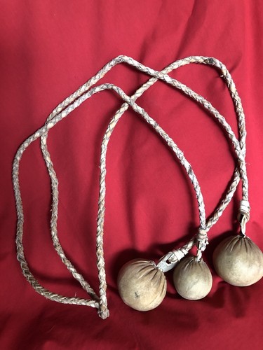 Native American Bolas Weapon Vtg - Picture 7 of 8