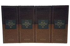 4 x Avon Wild Country Eau de Toilette Herren 75 ml – 2.54 fl.oz