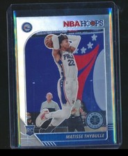 2019-20 NBA HOOPS PREMIUM STOCK SILVER HOLO ROOKIE MATISSE THYBULLE 76ERS