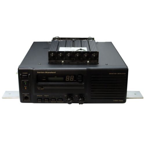 Vertex Standard Desktop Repeater VRX-7000 With Amphenol ProCom DPF70/6 - Picture 1 of 6