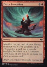 Fierce Invocation - Fate Reforged: #98, Magic: The Gathering Nm R192
