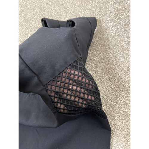 Tobi Women's Romantic Goth Night Out Alluring Sheer Mini Dress Black S - Picture 5 of 9