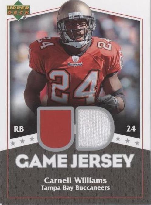2007 Upper Deck Cadillac Williams #UDGJ-CW2 - 1 of 2