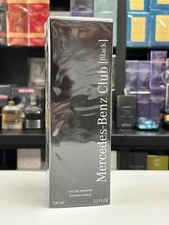 Mercedes Benz Club Black Eau de Toilette for Men 3.3 fl. oz. / 100ml