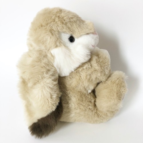 Conejo de Pascua Chrisha 1988 vintage juguetón peluche orejas grandes 13" ¡limpio!! - Imagen 4 de 9