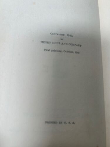 No. 13 Toroni By Julius Regis 1922 First Edition - Mystery Seattle Region- Rare - Picture 10 of 21