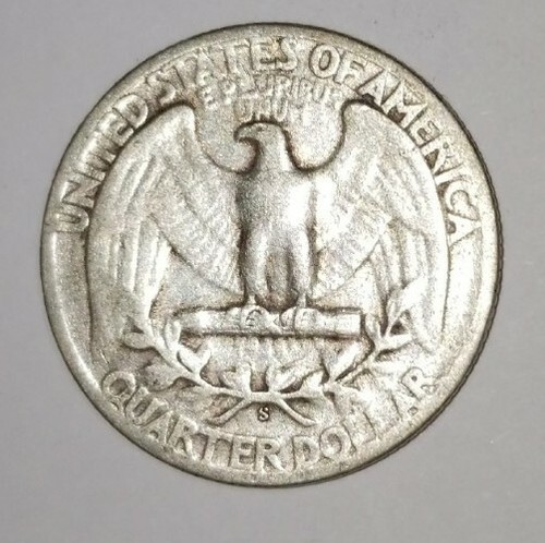 Silver Washington Quarter, 90% Silver World War II, 1941-1945 (1) coin Free Ship - Picture 5 of 7