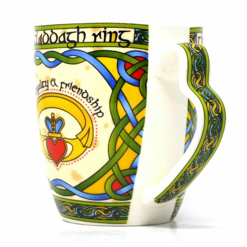 Royal Tara Irish Mug Claddagh Ring Cup 13 oz - Imagen 2 de 5