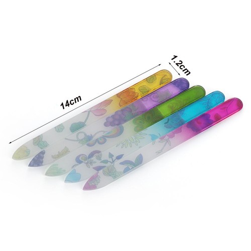 Pedicure Manicure Crystal Glass Nail Art Nail Sanding Polishing Tool Nail File - Picture 4 of 12