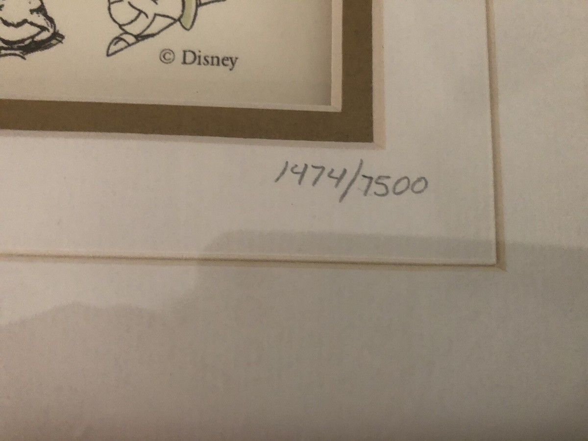 虫キャラクター ピンズ 3体セット Jiminy Cricket Model Sheet in Frame, 3 Pin Set, Limited