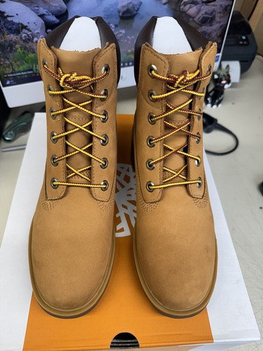 PICK SIZE - Timberland Women's Kinsley Wheat Nubuck 6 Inch Waterproof Boot - Picture 3 of 12