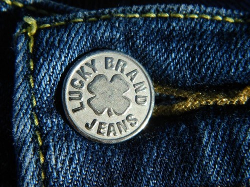 Lucky Brand Womens Jeans Size 10/30" Inseam Straight Leg Mid Rise Blue - Picture 7 of 16