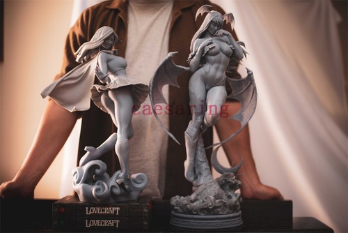 Morrigan Vampire 3D Printing Figure Unpainted Model GK Blank Kit Sculpture Stock - Picture 9 of 22