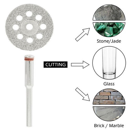 32 x Diamant Trennscheibe Kreissägeblätter Trennscheiben Cutter Für Drehwerkzeug - Picture 5 of 11