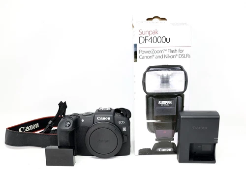 Canon EOS RP Mirrorless 26.2MP Digital Camera Body W/ Flash ( 1% Shutter Count)