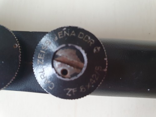 🔭Carl Zeiss Jena 6 X 42 S Zielfernrohr 308953Absehen 1 mit sehr guter Optik🔭 - Bild 6 von 13