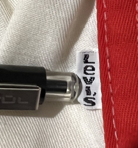 Pantaloncini da tennis vintage rari bianchi Levi's taglia 18 XL 20 USA - Foto 7 di 9