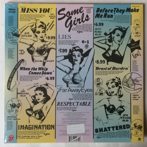 Rolling Stones-Some Girls-Vinyl Record -LP-Czech Republic Rrint-New-Sealed - Picture 2 of 2