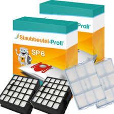 20 Staubsaugerbeutel SP6 2 Hepa 2 Motorfilter geeig. für Siemens VSZ 31455