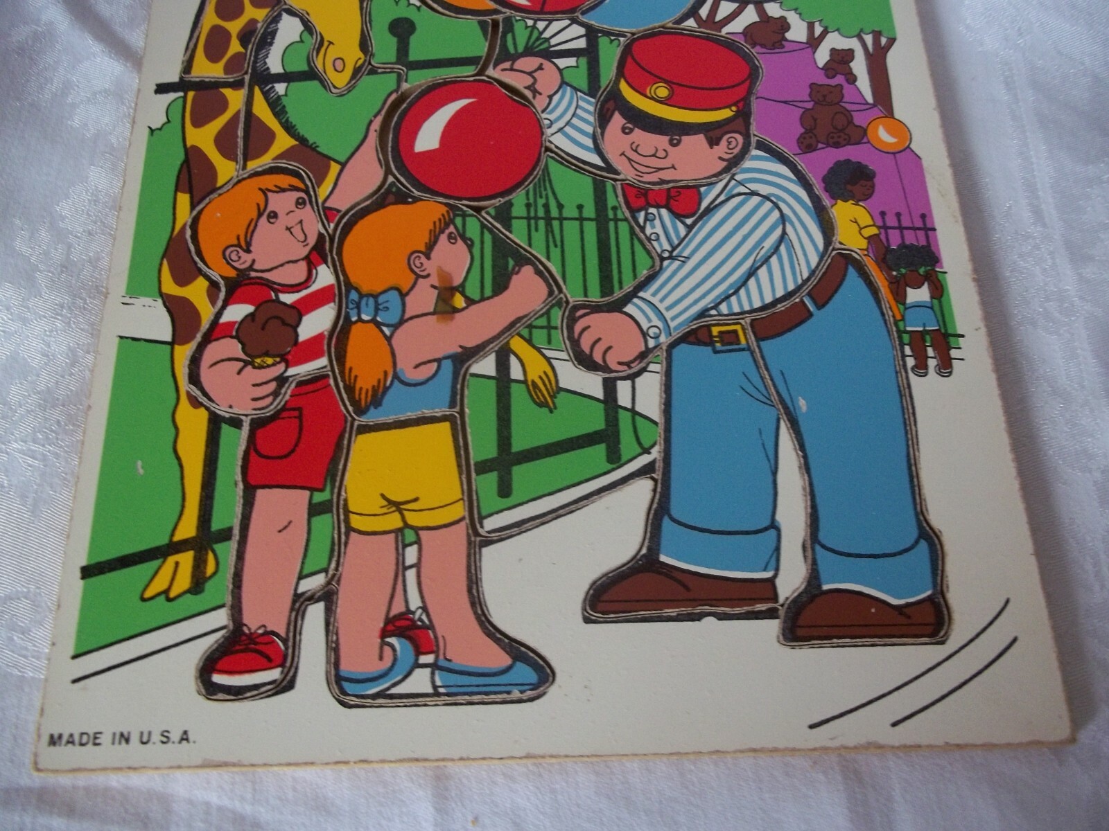 Vintage Playskool 335-09 The Balloon Man 20 Pieces Wooden Puzzle | eBay Vintage Playskool 335-09 The Balloon Man 20 Pieces Wooden Puzzle | eBay