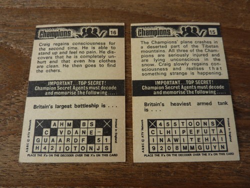 A&BC Champions Gum Cards from 1969 - VGC! - Pick & Choose Your Cards! - Picture 14 of 24