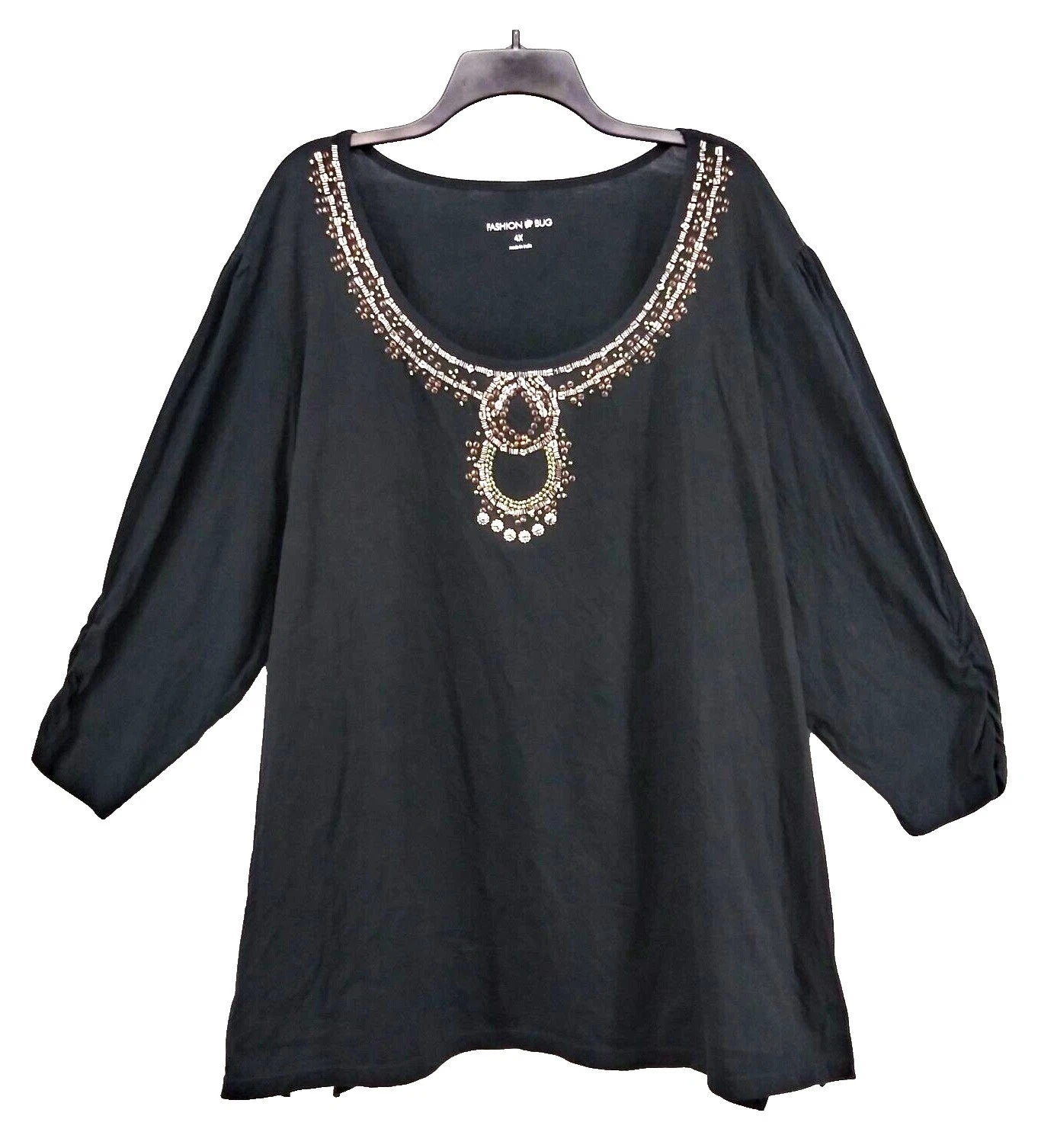 Топы женские модные Bug однотонные большого размера