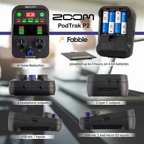 PodTrak P2 Podcast Recorder - Picture 2 of 7