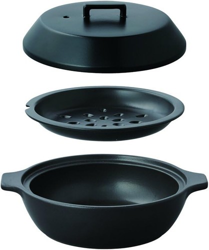 Kinto Kakomi IH Erdtopf 1,2L schwarz 25191 Neu - Bild 2 von 10
