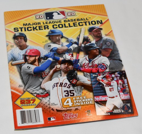 Libro de colección de calcomanías de béisbol Topps Major League 2020 (¡Envío rápido!) MLB - Imagen 2 de 7