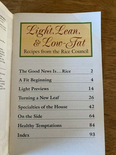 Best Recipes Light, Lean & Low Fat Recipes from the Rice Council Vol 1 No 17 - Picture 3 of 3