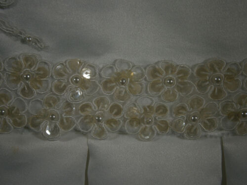 Muneca Dress 8 Child White Organza Formal Portrait Wedding Easter Fancy Party - Picture 4 of 8