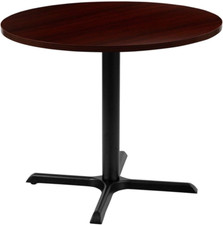 Chapman 36" round Multi-Purpose Conference Table in Mahogany