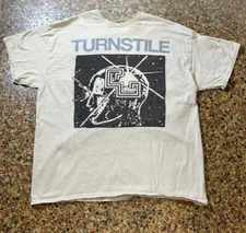 Turnstile Shirt, Turnstile Short Sleeve Tee White Size S to 5XL Shirt BT343