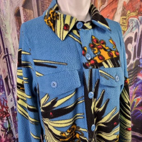Nike LeBron James Fleece Button Up Jacket DA6707-469 New NWT Size Medium (C6) - Picture 3 of 8