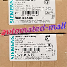 1 PC NEW SIEMENS Thermal overload relay 3RU6126-1JB0   Fast delivery