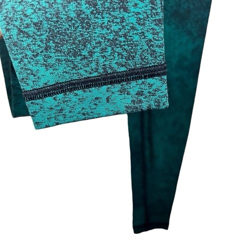 Lululemon Womens High Waist Wunder Under Luon Spray Jacquard Hunter Green Size 2 - Picture 6 of 12