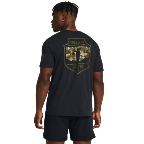 Under Armour 1385951 Men's UA Freedom By 1775 Graphic Tee Short Sleeve T-Shirt - Picture 3 of 4
