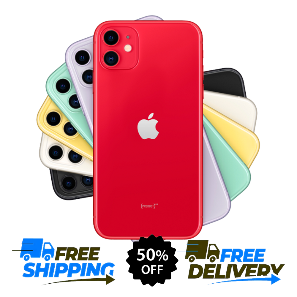 IPhone 11 赤色　128GB　本体のみ Apple iPhone 11 Yellow Purple Red 128GB 64GB GSM Unlocked Verizon