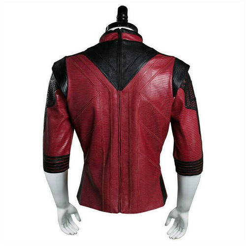 Shang-Chi and the Legend of the Ten Rings PU Leather Cosplay Costume Jacket Coat - Picture 6 of 10