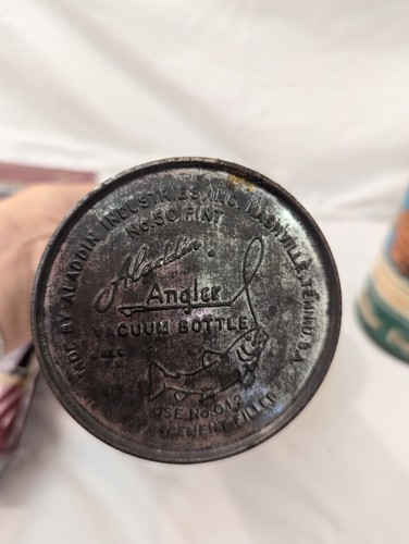 Aladdin Angler Thermos N.50 Pint 51 Quart Thermos Freshwater Series ***READ*** - Picture 5 of 12