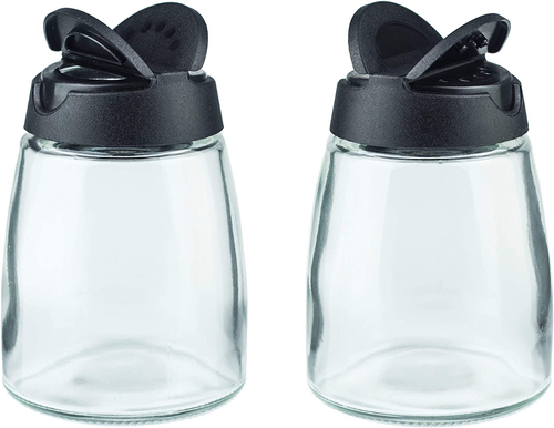 Salt and Pepper Shakers, Moisture-Proof Condiment Holders 150ML, 2/Pack - Picture 5 of 12
