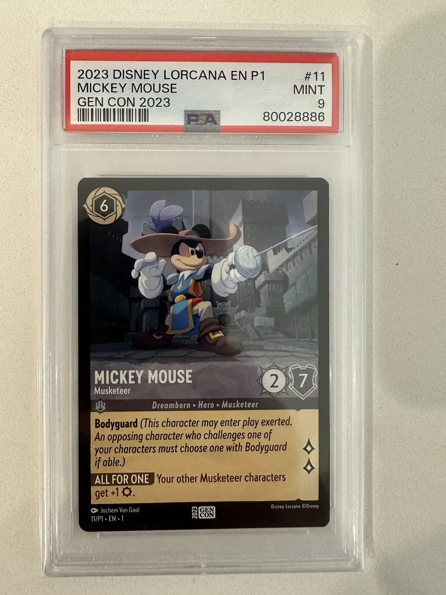 Mickey Mouse - Musketeer 11 Disney Lorcana Promo Cards for sale | eBay