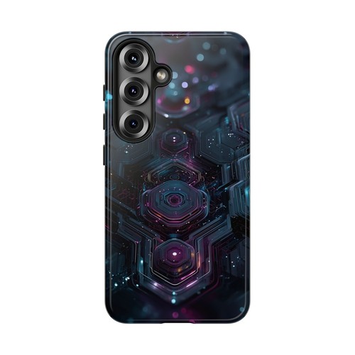 Neon Matrix Geometry - Phone Cover Case for iPhone | Galaxy | Pixel - Zdjęcie 142 z 255
