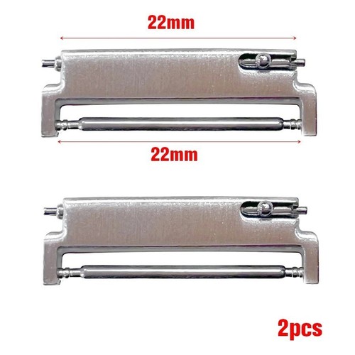 2PCS Connecteurs Bracelet Montre Adaptateurs Broches à Déblocage Rapide 20mm 22mm Outils de Réparation - Photo 7 sur 28