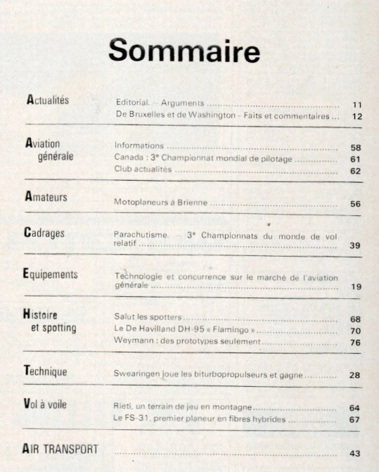 Aviation magazine n°762 1979 parachutisme 3è championnat du monde vol relatif - Photo 2/2
