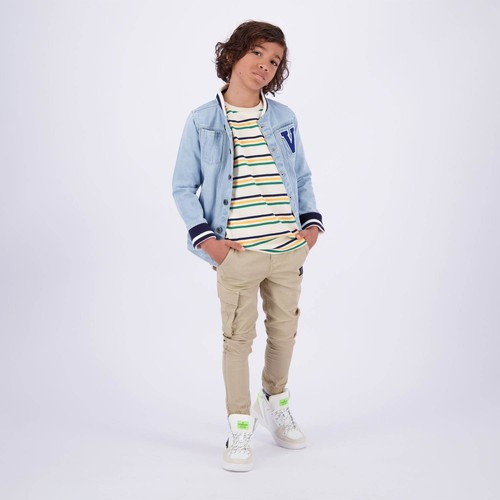 VINGINO Boys Jeansjacke FITO blue vintage Größe (10) 140 SOMMER 23 NEU %% SALE % - Foto 4 di 6