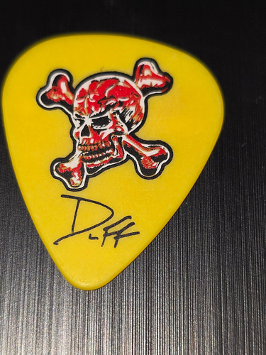 Velvet Revolver Duff McKagan GNR Vintage Guitar Pick 2007 Libertad Tour - Bild 1 von 2
