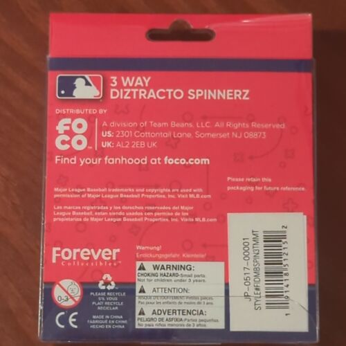 Minnesota Twins MLB 3 Way Diztracto Spinnerz New Fidget Spinner - Picture 2 of 2