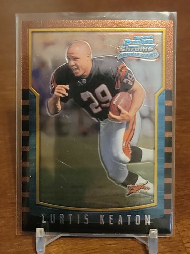2000 Bowman Chrome #182 Curtis Keaton RC James Madison Cincinnati Bengals - Picture 1 of 2
