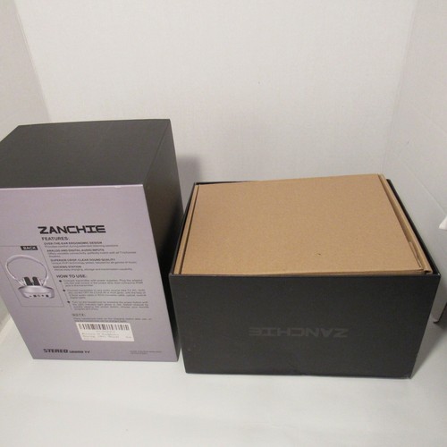 Zanchie Auriculares Inalámbricos TV Sobre la Oreja Auriculares - Transmisor RF Base de Carga - Imagen 11 de 12